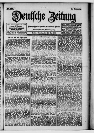 Deutsche Zeitung vom 29.05.1906