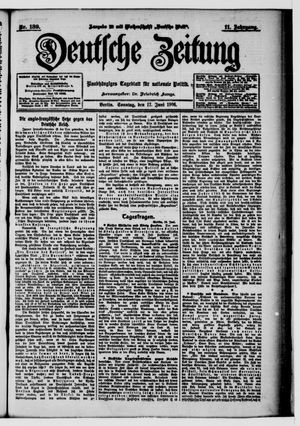 Deutsche Zeitung on Jun 17, 1906