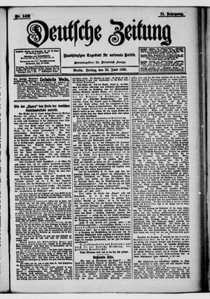 Deutsche Zeitung on Jun 22, 1906