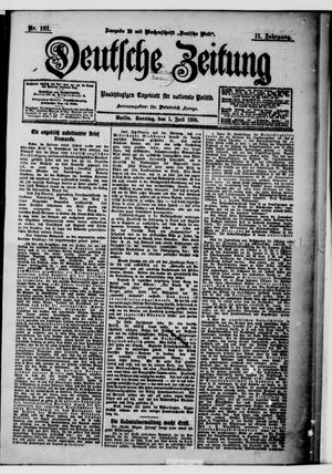 Deutsche Zeitung on Jul 1, 1906
