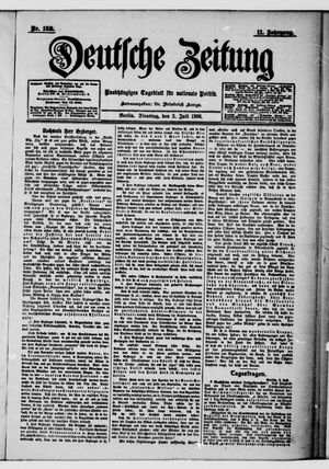 Deutsche Zeitung vom 03.07.1906