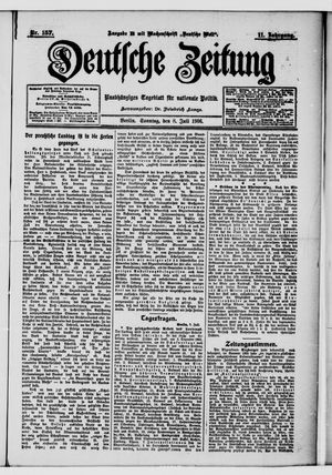 Deutsche Zeitung vom 08.07.1906