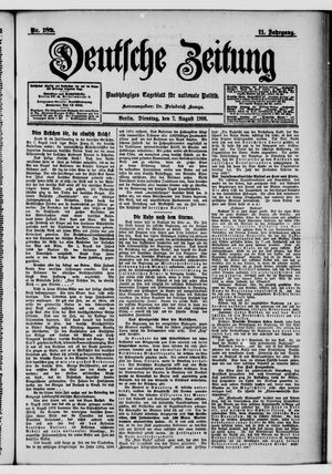 Deutsche Zeitung on Aug 7, 1906
