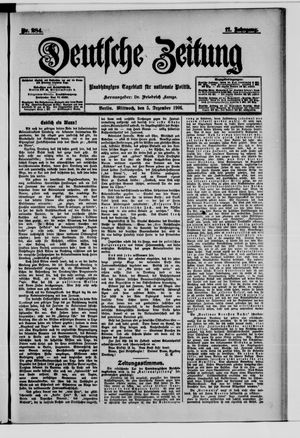 Deutsche Zeitung on Dec 5, 1906