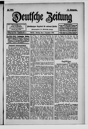 Deutsche Zeitung on Dec 7, 1906