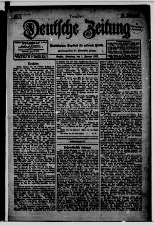 Deutsche Zeitung on Jan 1, 1907