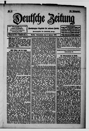 Deutsche Zeitung vom 05.01.1907