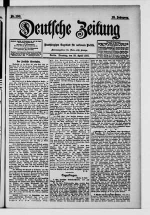 Deutsche Zeitung vom 30.04.1907