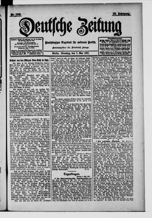 Deutsche Zeitung on May 7, 1907