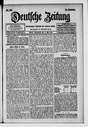 Deutsche Zeitung vom 11.05.1907