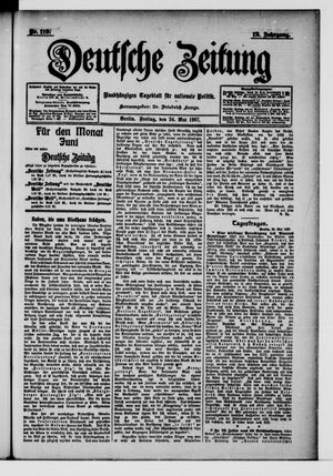 Deutsche Zeitung vom 24.05.1907