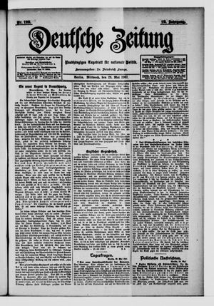 Deutsche Zeitung on May 29, 1907