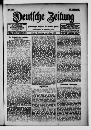 Deutsche Zeitung on Jun 6, 1907