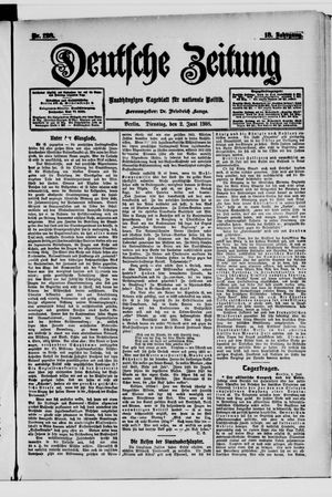 Deutsche Zeitung vom 02.06.1908