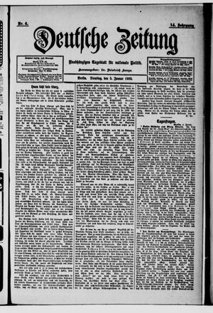 Deutsche Zeitung vom 05.01.1909