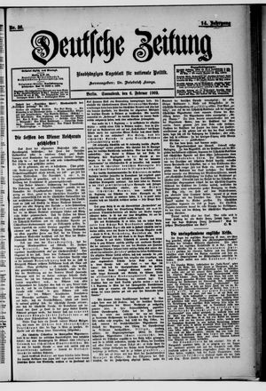 Deutsche Zeitung vom 06.02.1909