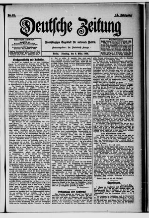 Deutsche Zeitung vom 09.03.1909