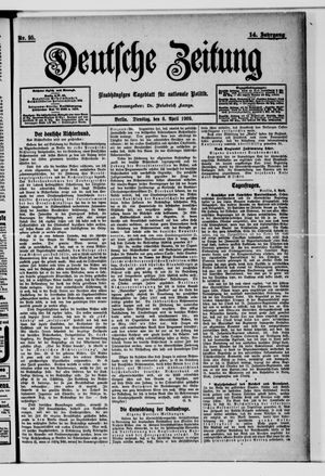 Deutsche Zeitung vom 06.04.1909