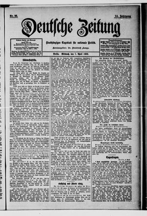 Deutsche Zeitung on Apr 7, 1909