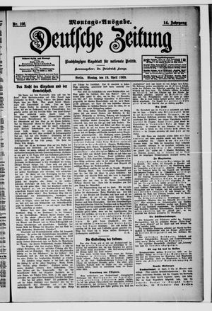 Deutsche Zeitung vom 19.04.1909