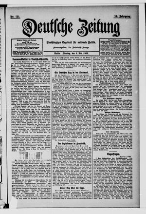 Deutsche Zeitung vom 04.05.1909