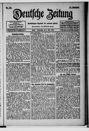 Deutsche Zeitung vom 06.05.1909