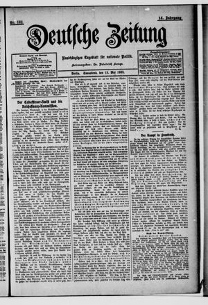 Deutsche Zeitung vom 15.05.1909