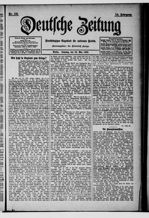 Deutsche Zeitung vom 23.05.1909