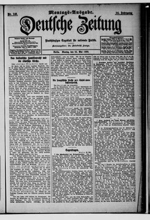 Deutsche Zeitung vom 24.05.1909