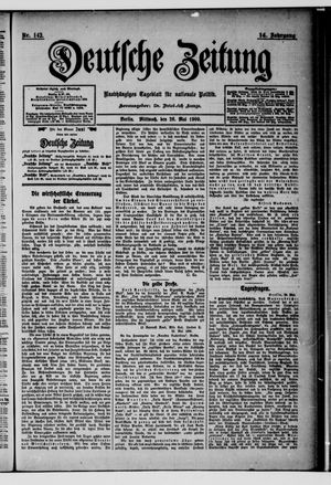 Deutsche Zeitung vom 26.05.1909