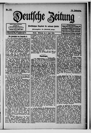 Deutsche Zeitung vom 02.06.1909