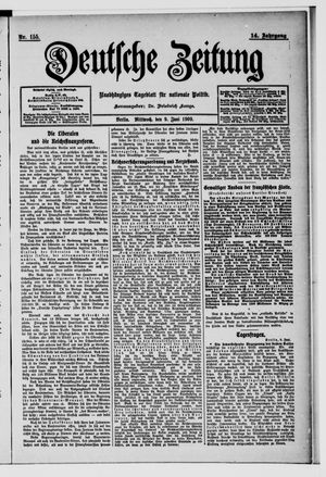 Deutsche Zeitung vom 09.06.1909