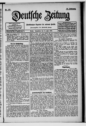 Deutsche Zeitung vom 12.06.1909