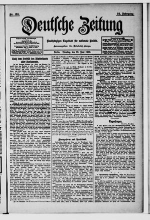 Deutsche Zeitung vom 22.06.1909