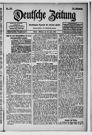 Deutsche Zeitung vom 23.06.1909