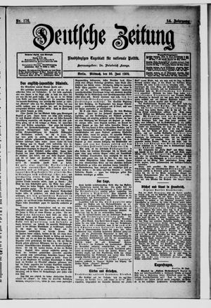 Deutsche Zeitung vom 30.06.1909