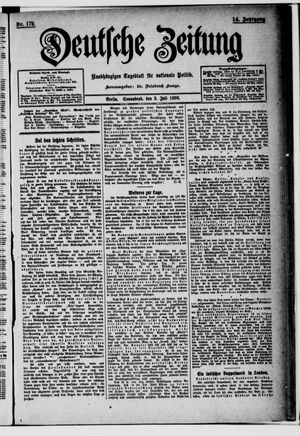 Deutsche Zeitung vom 03.07.1909