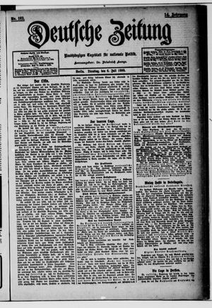 Deutsche Zeitung vom 06.07.1909