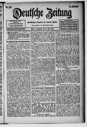 Deutsche Zeitung vom 10.07.1909