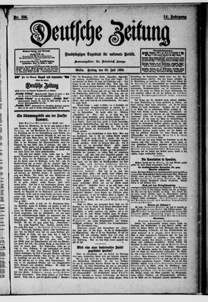 Deutsche Zeitung vom 30.07.1909