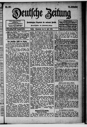 Deutsche Zeitung vom 31.07.1909