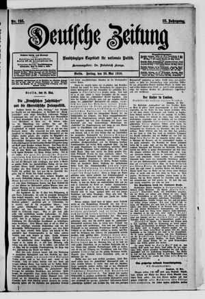 Deutsche Zeitung vom 20.05.1910