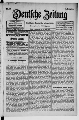 Deutsche Zeitung vom 23.07.1910