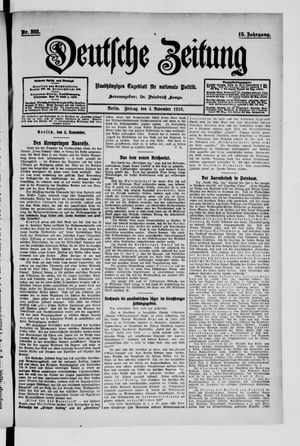 Deutsche Zeitung on Nov 4, 1910