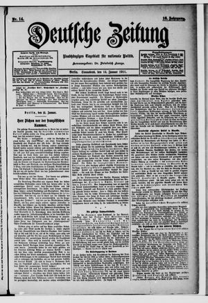 Deutsche Zeitung on Jan 14, 1911