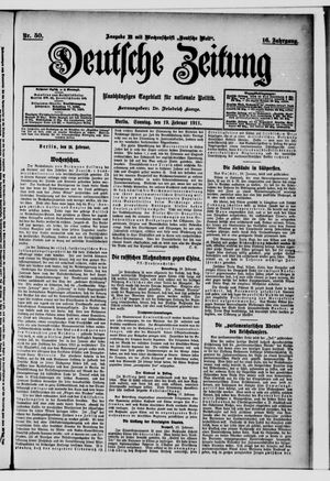 Deutsche Zeitung vom 19.02.1911