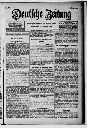 Deutsche Zeitung on Mar 7, 1911
