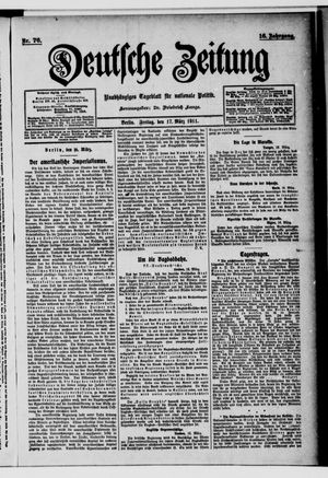 Deutsche Zeitung vom 17.03.1911