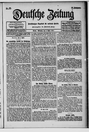 Deutsche Zeitung on Apr 5, 1911
