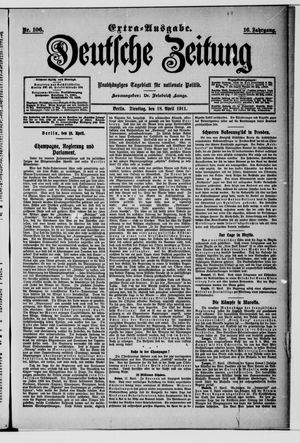 Deutsche Zeitung vom 18.04.1911